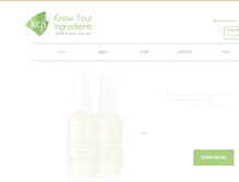 Tablet Screenshot of know-your-ingredients.com